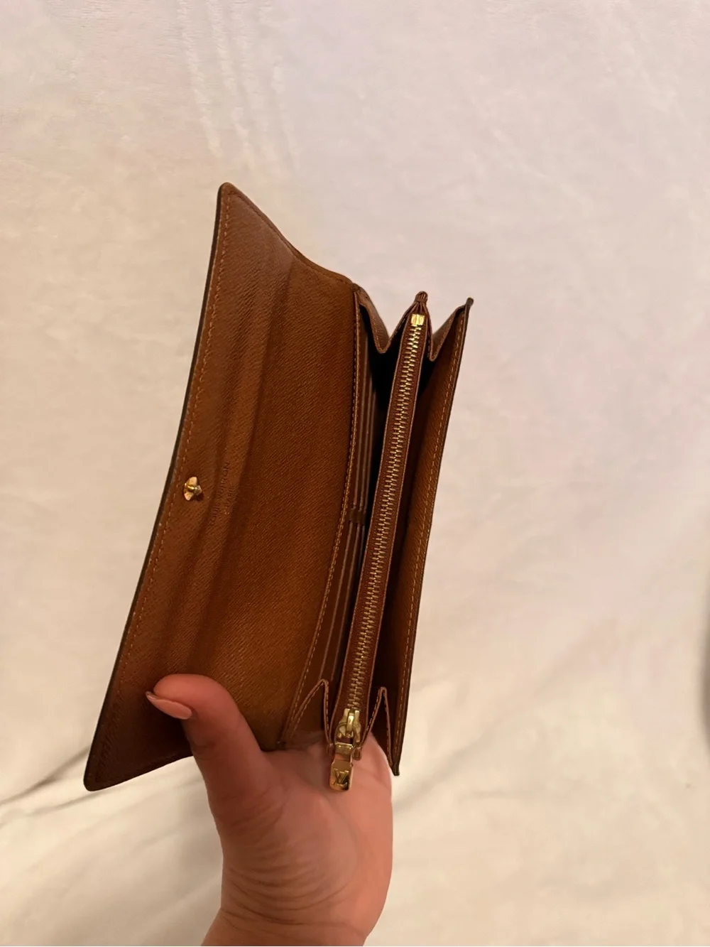 Louis Vuitton Monogram Sarah Wallet with DIY Strap CA1112